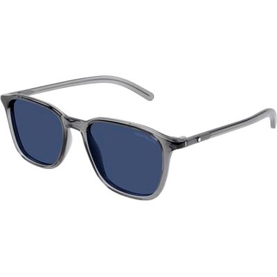 MONTBLANC MB0325S Sunglass Man Recycled Injicerade A Glasögon, Män, Flerfärgad, En storlek MONTBLANC MB0325S Sunglass Man Recycled Injicerade A Glasögon, Män, Flerfärgad, En storlek