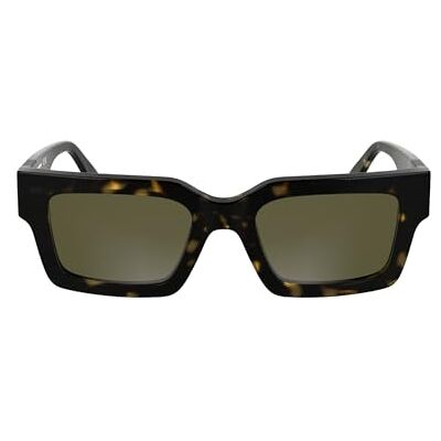 KARL LAGERFELD Unisex vuxen solglasögon KL6182S Mörk Tortoise med solida bruna linser, Mörk Tortoise, One size KARL LAGERFELD Unisex vuxen solglasögon KL6182S Mörk Tortoise med solida bruna linser, Mörk Tortoise, One size