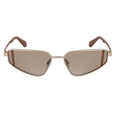 Calvin JEANS solglasögon för kvinnor CKJ25200S – matt roséguld med solid persikolins, Matt rosa guld, en storlek Calvin JEANS solglasögon för kvinnor CKJ25200S – matt roséguld med solid persikolins, Matt rosa guld, en storlek