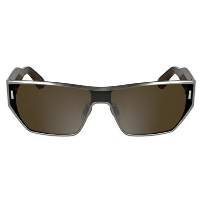 Calvin Unisex vuxna solglasögon CK25102S matt ljus pistol med solid brun lins, Matt Light Gun, One size Calvin Unisex vuxna solglasögon CK25102S matt ljus pistol med solid brun lins, Matt Light Gun, One size