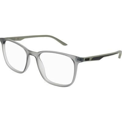 PUMA PU0371O PU0371O glasögon, Grå/transparent, one size PUMA PU0371O PU0371O glasögon, Grå/transparent, one size