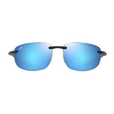 Maui Jim HOOKIPA Ultra MTT DRK YLW Glasögon, Matte Solid Dark Blue w/Yellow, 63-15-140 Unisex Vuxen Maui Jim HOOKIPA Ultra MTT DRK YLW Glasögon, Matte Solid Dark Blue w/Yellow, 63-15-140 Unisex Vuxen