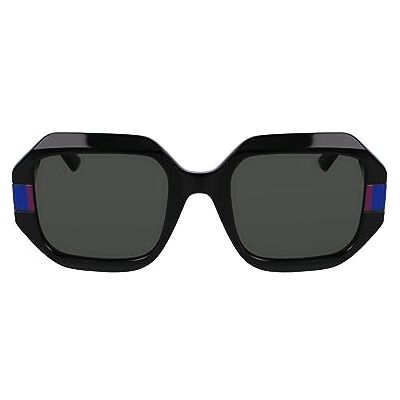 KARL LAGERFELD kvinnors KL6124S solglasögon, svart, en storlek KARL LAGERFELD kvinnors KL6124S solglasögon, svart, en storlek