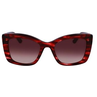 KARL LAGERFELD unisex KL6139S solglasögon 609 randig röd, 53, 609 randig röd, 53 KARL LAGERFELD unisex KL6139S solglasögon 609 randig röd, 53, 609 randig röd, 53