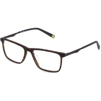 FILA Glasögon för män, Matt Dark Havana, 54 FILA Glasögon för män, Matt Dark Havana, 54