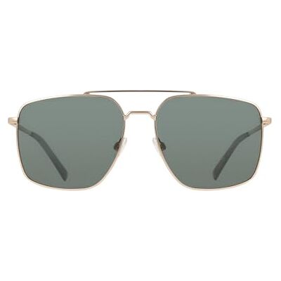 Nautica solglasögon för män N106SP – matt guld med solid grön lins, Matt guld, en storlek Nautica solglasögon för män N106SP – matt guld med solid grön lins, Matt guld, en storlek