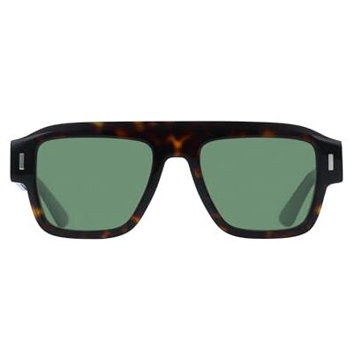Calvin solglasögon för män CK25509S – mörk havanna med solid grön lins, Mörk Havanna, one size Calvin solglasögon för män CK25509S – mörk havanna med solid grön lins, Mörk Havanna, one size