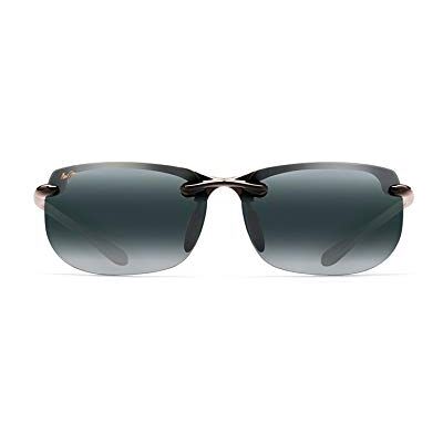 Maui Jim Unisex solglasögon, Glansig svart Maui Jim Unisex solglasögon, Glansig svart