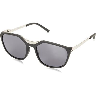 ALPINA Unisex Fleek solglasögon, Svart-silver matt, one size ALPINA Unisex Fleek solglasögon, Svart-silver matt, one size