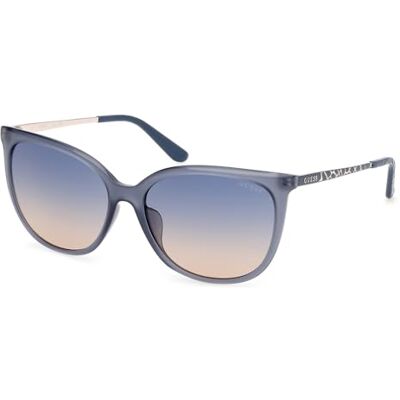 GUESS Unisex GU00150-H solglasögon glänsande ljus blå, 140 GUESS Unisex GU00150-H solglasögon glänsande ljus blå, 140