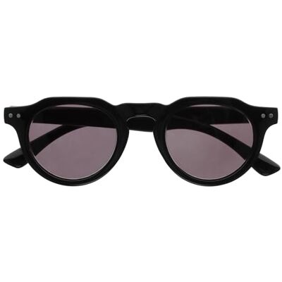 OPULIZE RIO – solglasögon – platt ram ovantill – UV400 solskydd – kvinnor män – fjädergångjärn – S53-1, Glänsande svart, 1-Pack OPULIZE RIO – solglasögon – platt ram ovantill – UV400 solskydd – kvinnor män – fjädergångjärn – S53-1, Glänsande svart, 1-Pack