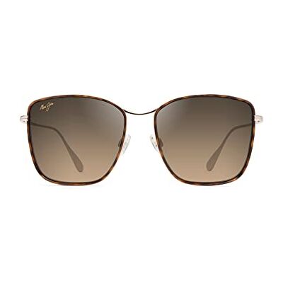 Maui Jim Tiger Lily Glasögon, Dark Tortoise with Gold, 57/18/145 Unisex Vuxna, Mörk tortoise med guld Maui Jim Tiger Lily Glasögon, Dark Tortoise with Gold, 57/18/145 Unisex Vuxna, Mörk tortoise med guld