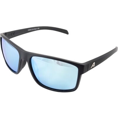 ALPINA NACAN I – spegelglasade och okrossbara solglasögon med 100% UV-skydd för vuxna black matt (blue) one Size ALPINA NACAN I – spegelglasade och okrossbara solglasögon med 100% UV-skydd för vuxna black matt (blue) one Size