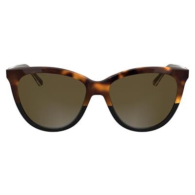 Calvin solglasögon för kvinnor CK25508S – Havanna/svart med brun lins, Havanna/Svart, one size Calvin solglasögon för kvinnor CK25508S – Havanna/svart med brun lins, Havanna/Svart, one size
