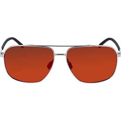 Columbia Mist Trail solglasögon för män, Skinande kanonmetall/orange revo lins, one size Columbia Mist Trail solglasögon för män, Skinande kanonmetall/orange revo lins, one size