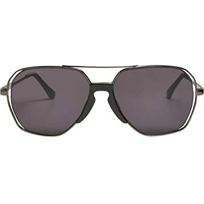 Urban Classics Unisex solglasögon med UV 400 skydd för män och kvinnor, solglasögon karfater, gunmetal/svart, one size Urban Classics Unisex solglasögon med UV 400 skydd för män och kvinnor, solglasögon karfater, gunmetal/svart, one size