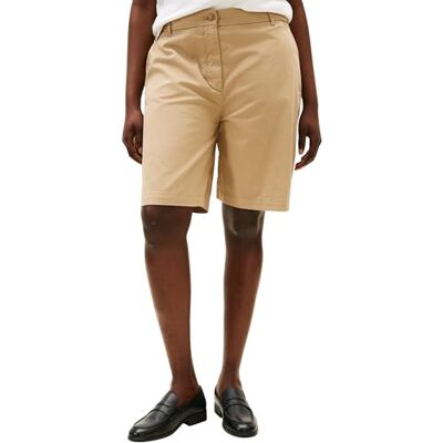 Tommy Hilfiger dam CRV CO BLEND GMD CHINO SHORT WW0WW46084, beige, 48, Beige (beige), 48 Tommy Hilfiger dam CRV CO BLEND GMD CHINO SHORT WW0WW46084, beige, 48, Beige (beige), 48