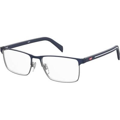 Levi's LV 5071 Matte Blue Ruthenium glasögon 54/16/145 för män, Matt Blue Ruthenium, 54/16/145 Levi's LV 5071 Matte Blue Ruthenium glasögon 54/16/145 för män, Matt Blue Ruthenium, 54/16/145