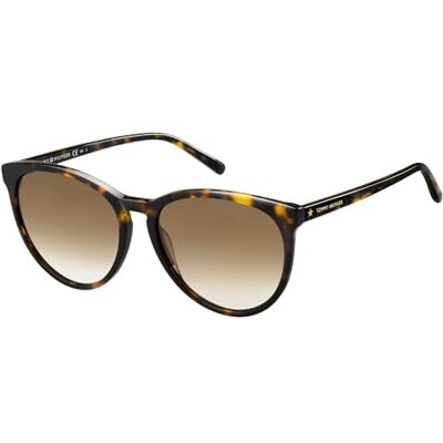 Tommy Hilfiger Solglasögon TH 1724/S Dark Havana/Brown Shaded 56/17/140 Dam Tommy Hilfiger Solglasögon TH 1724/S Dark Havana/Brown Shaded 56/17/140 Dam