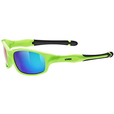 Uvex sportstyle 507 solglasögon för barn speglande inkl. huvudrem green/green one size Uvex sportstyle 507 solglasögon för barn speglande inkl. huvudrem green/green one size