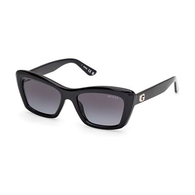 GUESS Unisex GU00195 solglasögon, glänsande svart, 52 GUESS Unisex GU00195 solglasögon, glänsande svart, 52