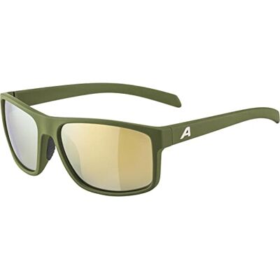 ALPINA Unisex Vuxna, NACAN I Solglasögon, olive matt/rose-gold, One Size ALPINA Unisex Vuxna, NACAN I Solglasögon, olive matt/rose-gold, One Size