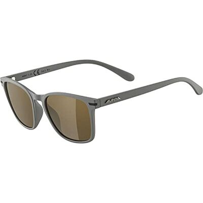 ALPINA Unisex Vuxna, YEFE Solglasögon, moon-grey matt, One Size ALPINA Unisex Vuxna, YEFE Solglasögon, moon-grey matt, One Size