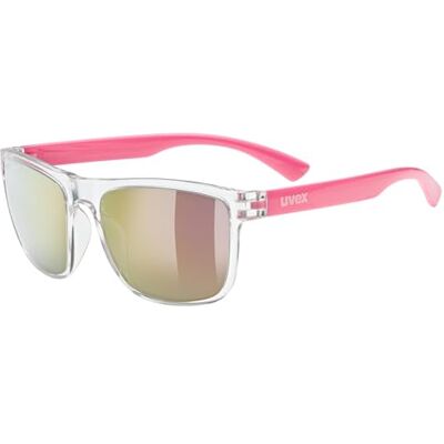 Uvex rookie, Sportglasögonen unisex barn, clear-pink, one size Uvex rookie, Sportglasögonen unisex barn, clear-pink, one size