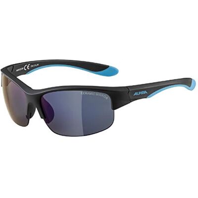 ALPINA unisex ungdom flexy ungdom HR sportglasögon Black Matt-blue En Storlek ALPINA unisex ungdom flexy ungdom HR sportglasögon Black Matt-blue En Storlek
