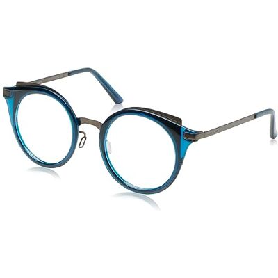Italia Independent Men's 5359 Sunglasses, Dark Blue and Gun Metal, 47 Italia Independent Men's 5359 Sunglasses, Dark Blue and Gun Metal, 47