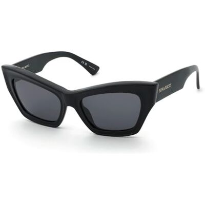 Nina Ricci , SUNGLASSES, SNR434-56-0700, SHINY BLACK, Female, Svart noir noir, 56 Nina Ricci , SUNGLASSES, SNR434-56-0700, SHINY BLACK, Female, Svart noir noir, 56