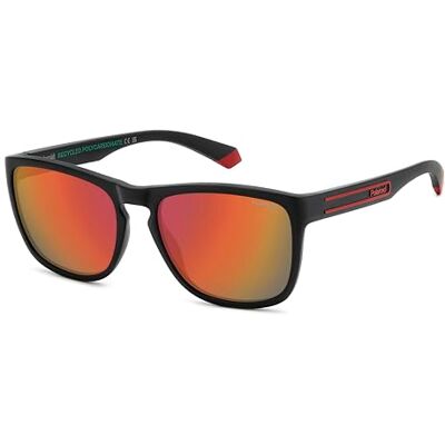 Polaroid PLD 2161/S svart röd/röd 57/18/140 unisex solglasögon Polaroid PLD 2161/S svart röd/röd 57/18/140 unisex solglasögon