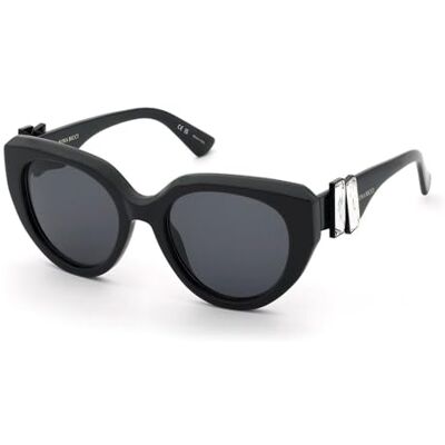 Nina Ricci , SUNGLASSES, SNR404V-53-700Y, SHINY BLACK, dam, Svart noir noir, 53 Nina Ricci , SUNGLASSES, SNR404V-53-700Y, SHINY BLACK, dam, Svart noir noir, 53
