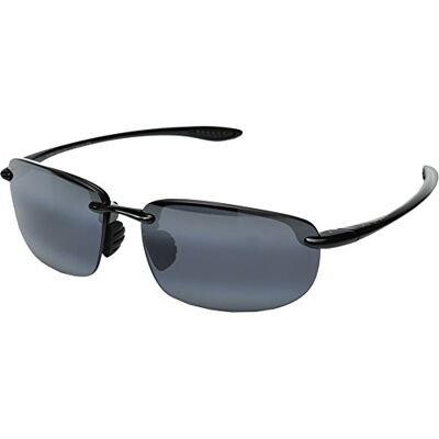 Maui Jim Unisex HO'OKIPA ASIAN FIT solglasögon grå hookipa glansig svart, M, Gry Hookipa Gloss Svart, M Maui Jim Unisex HO'OKIPA ASIAN FIT solglasögon grå hookipa glansig svart, M, Gry Hookipa Gloss Svart, M