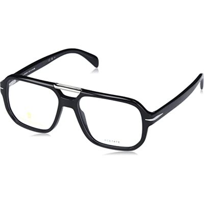 DAVID BECKHAM Glasögonbågar DB 7108 BLACK DARK RUTHENIUM 56/16/145 Herr DAVID BECKHAM Glasögonbågar DB 7108 BLACK DARK RUTHENIUM 56/16/145 Herr