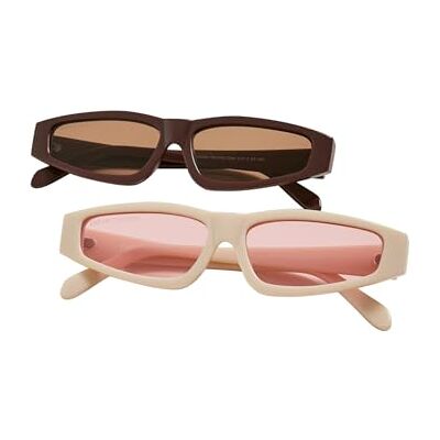 Urban Classics Unisex solglasögon (2-pack) Urban Classics Unisex solglasögon (2-pack)