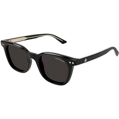 MONTBLANC MB0320S Sunglass Man Recycled Acetate Glasögon, Män, flerfärgad, en storlek MONTBLANC MB0320S Sunglass Man Recycled Acetate Glasögon, Män, flerfärgad, en storlek