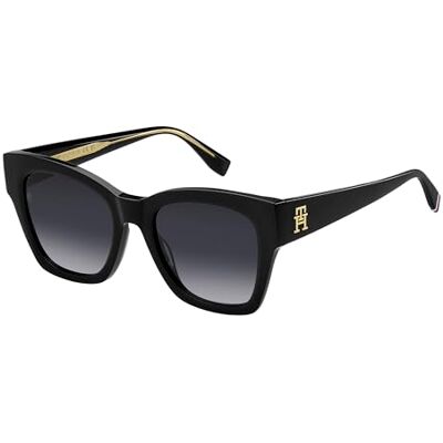 Tommy Hilfiger Solglasögon TH 2156/S Black Pink Fantasy/Grey Shaded 52/20/140 Dam Tommy Hilfiger Solglasögon TH 2156/S Black Pink Fantasy/Grey Shaded 52/20/140 Dam
