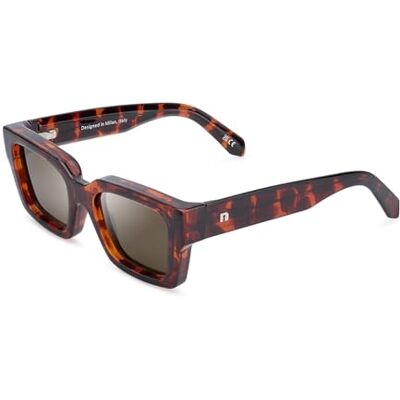 CLANDESTINE Nesso glasögon, havana-brun, en storlek unisex vuxen CLANDESTINE Nesso glasögon, havana-brun, en storlek unisex vuxen