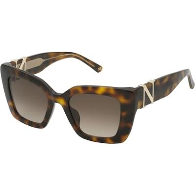 Nina Ricci Sunglasses SNR378 Shiny Dark Havana 50/20/140 Kvinna Glasögon, Shiny Dark Havana, 50/20/140 Nina Ricci Sunglasses SNR378 Shiny Dark Havana 50/20/140 Kvinna Glasögon, Shiny Dark Havana, 50/20/140