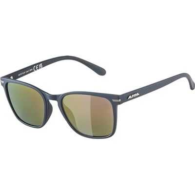 ALPINA Unisex Yefe P solglasögon, Blå matt, one size ALPINA Unisex Yefe P solglasögon, Blå matt, one size