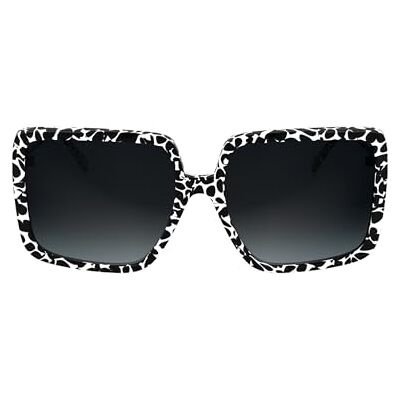 KARL LAGERFELD Women's Sunglasses KL6187S Marble Black with Gradient Grey Lens, Marble Black, One size KARL LAGERFELD Women's Sunglasses KL6187S Marble Black with Gradient Grey Lens, Marble Black, One size