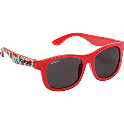 CRESSI TEDDY SUNGLASSES 3-5 AQUA PETS/RED/SMOKED LENS CRESSI TEDDY SUNGLASSES 3-5 AQUA PETS/RED/SMOKED LENS