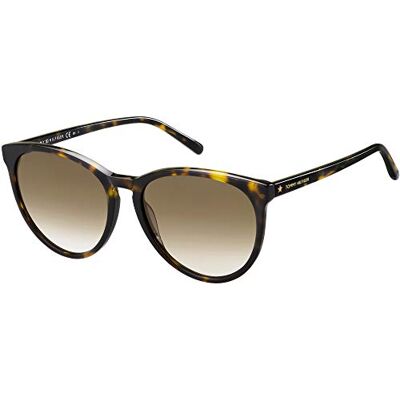 Tommy Hilfiger Solglasögon TH 1724/S Dark Havana/Brown Shaded 56/17/140 Dam Tommy Hilfiger Solglasögon TH 1724/S Dark Havana/Brown Shaded 56/17/140 Dam