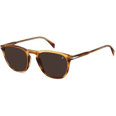 Beckham DB 1160/S solglasögon, brun horn, 51 unisex vuxen, Brun, 51 Beckham DB 1160/S solglasögon, brun horn, 51 unisex vuxen, Brun, 51