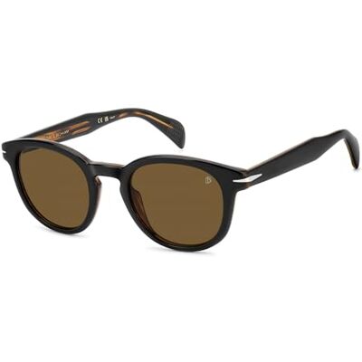 Beckham DAVID Unisex vuxna glasögon, Svart randig brun, ESTANDAR Beckham DAVID Unisex vuxna glasögon, Svart randig brun, ESTANDAR