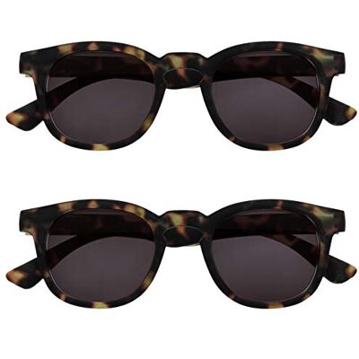 OPULIZE Bay 2-pack tjocka runda män kvinnor matt brun grön sköldpaddsskal sol läsare SS97-26 +0,00 Optical Power +0.00 Matt Brown Tortoiseshell OPULIZE Bay 2-pack tjocka runda män kvinnor matt brun grön sköldpaddsskal sol läsare SS97-26 +0,00 Optical Power +0.00 Matt Brown Tortoiseshell
