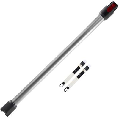 Cheerhom Dyson Teleskoprör, kompatibelt med V7-V15, styvt förlängningsrör för V11, snabbkoppling anslutning sugrör för Dyson dammsugare med två 2-i-1-borstar, silver Cheerhom Dyson Teleskoprör, kompatibelt med V7-V15, styvt förlängningsrör för V11, snabbkoppling anslutning sugrör för Dyson dammsugare med två 2-i-1-borstar, silver