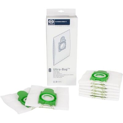 SEBO Airbelt 8300ER filterbox E E för alla modeller inklusive 8 ultrabag filterpåsar med elektronisk filter CAP SEBO Airbelt 8300ER filterbox E E för alla modeller inklusive 8 ultrabag filterpåsar med elektronisk filter CAP