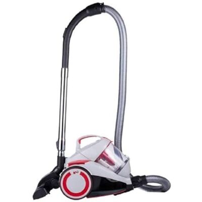Dirt Devil dammsugare utan påse – DD2502 – 700 W – HEPA 12 filter – 9 m räckvidd – med combibrush, försänkt borste och parkettborste – 4,5 kg – dammuppsamlingsbox 1,8 l – grå/röd Dirt Devil dammsugare utan påse – DD2502 – 700 W – HEPA 12 filter – 9 m räckvidd – med combibrush, försänkt borste och parkettborste – 4,5 kg – dammuppsamlingsbox 1,8 l – grå/röd